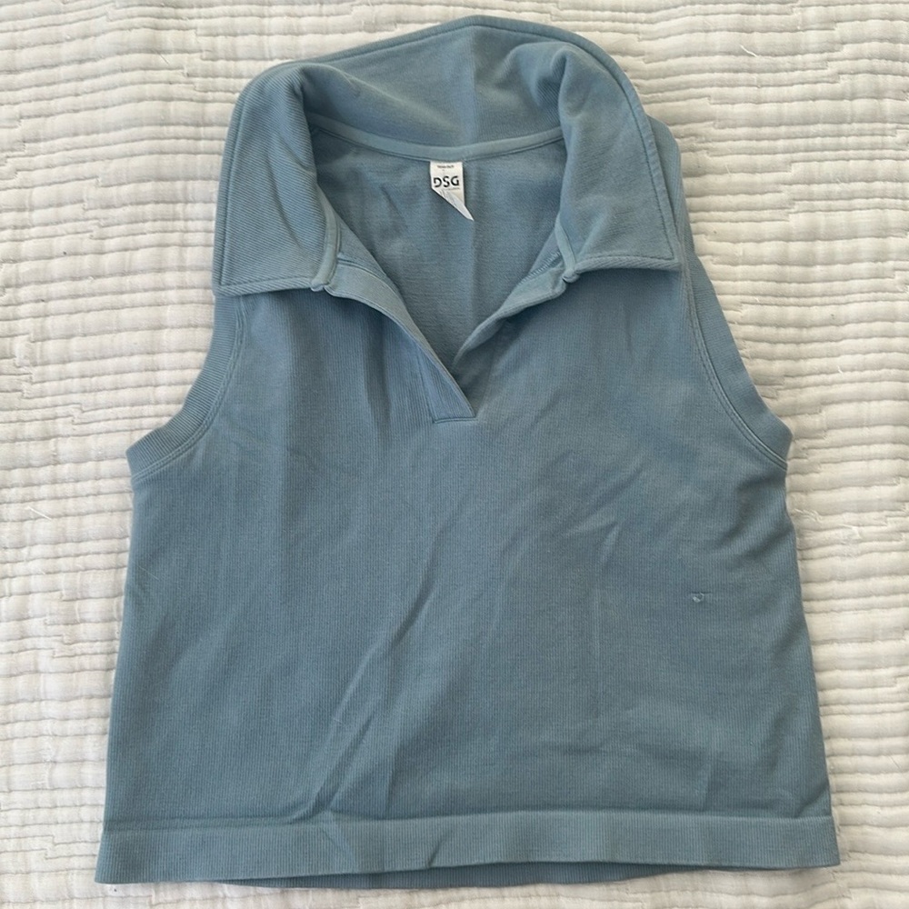 Light Blue Sleeveless Top